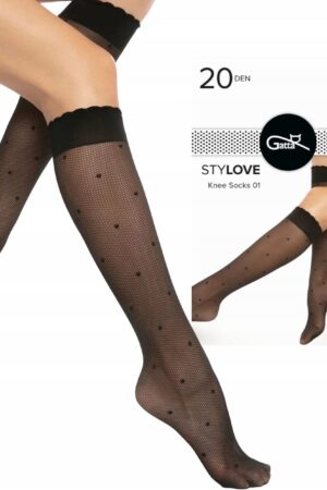 GATTA PODKOLANÓWKI 20DEN STYLOVE 01
